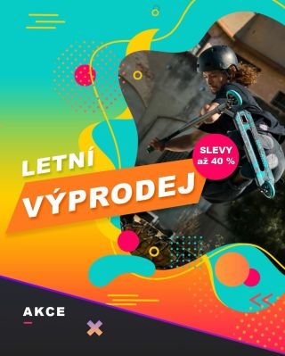 ☀️ Letní výprodej až -40 % 🛴🛹🌊 Léto je čas na nové zážitky – ať už brázdíte ulice na koloběžce, zkoušíte triky na...